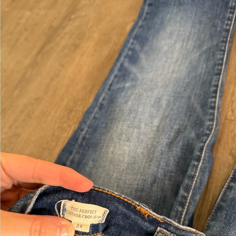 Madewell Perfect Vintage Crop Jean Size 24 - Picture 6 of 6